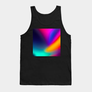 Beautiful Abstract Color Art Tank Top